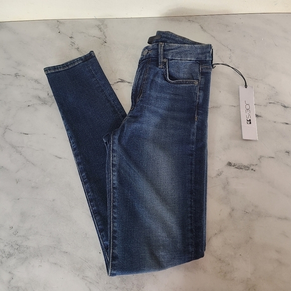 Joe's Jeans The Icon Midrise Skinny Ankle Blue Jeans 26 NWT - Picture 1 of 8